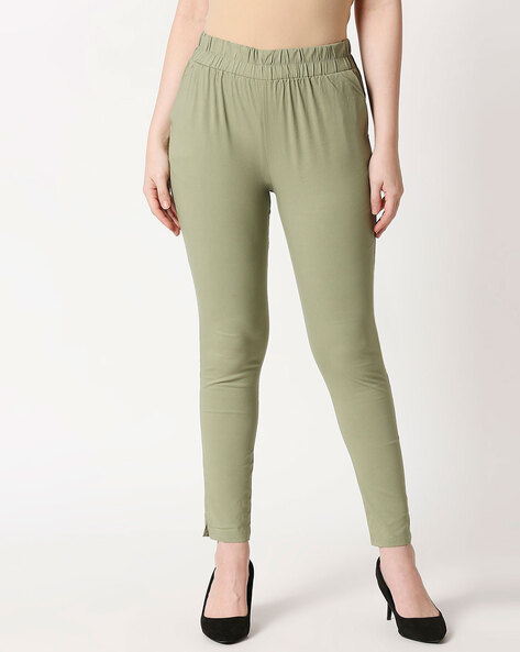 Full Length Mid Rise Pant Price in India