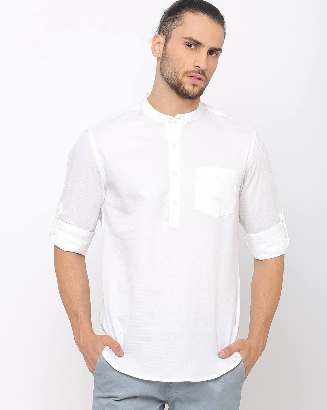 Buy White Shirts for Men by DNMX Online 