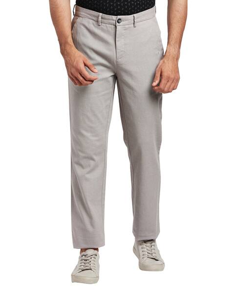 Buy Grey Trousers \u0026 Pants for Men by 