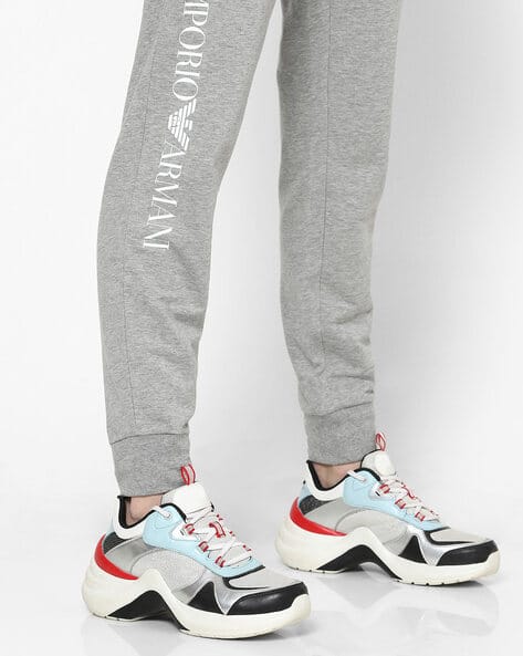 Buy Grey Track Pants for Women by EA7 Emporio Armani Online
