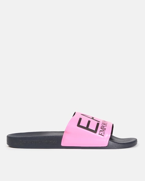 pink ea7 sliders