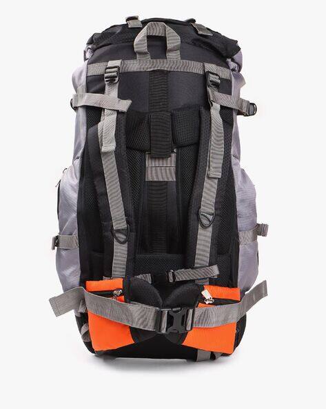 backpack with integrated rain cover