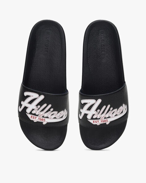 Buy Black Flip Flop Slippers for Men by TOMMY HILFIGER Online