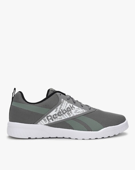 reebok grey running shoes