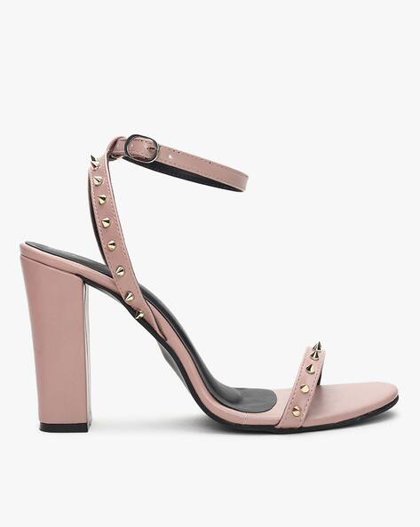 slingback block heel sandal