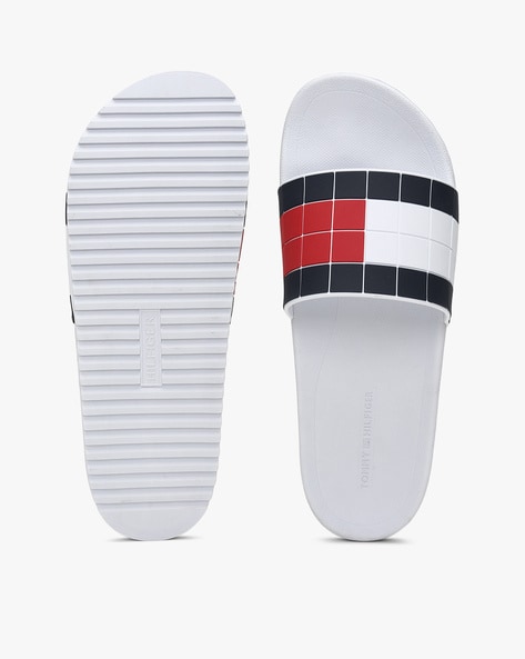 Buy White Flip Flop Slippers for Men by TOMMY HILFIGER Online