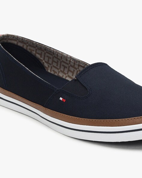 tommy hilfiger blue loafers