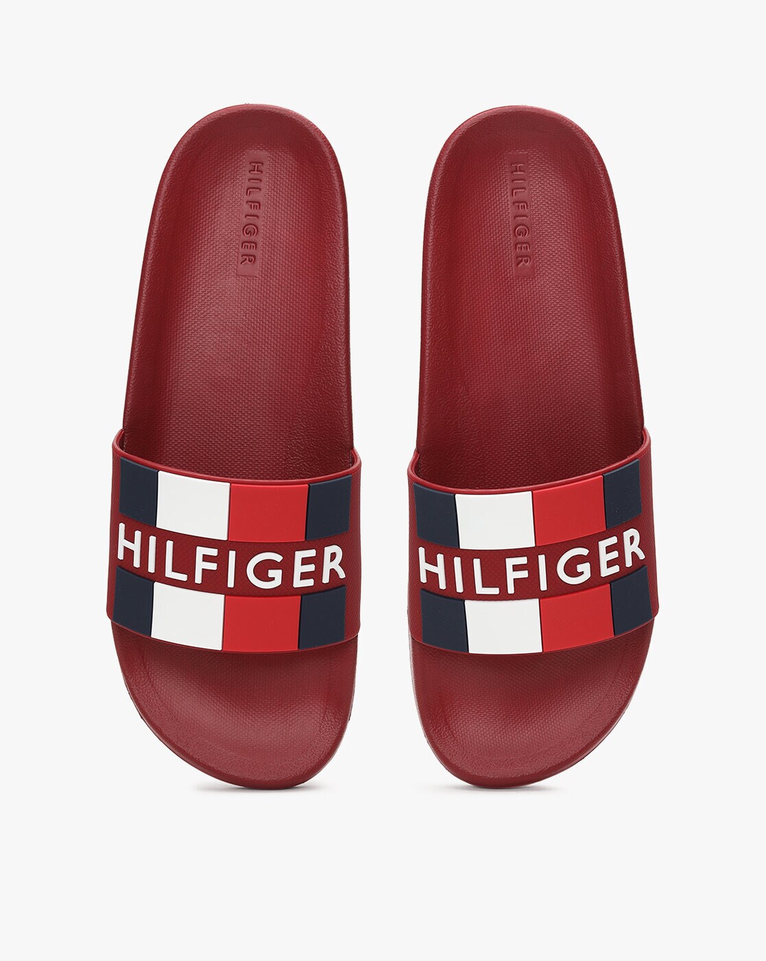 Buy Red Flip Flop Slippers for Men by TOMMY HILFIGER Online