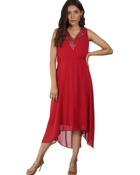 Buy Plus Size Party Wear Dresses Online India - Attic Salt