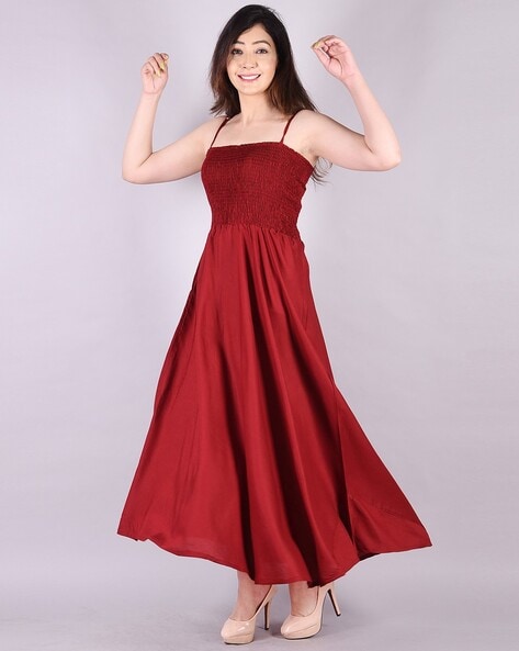 Buy Wine Dresses & Frocks for Girls by FASHION DREAM Online | Ajio.com