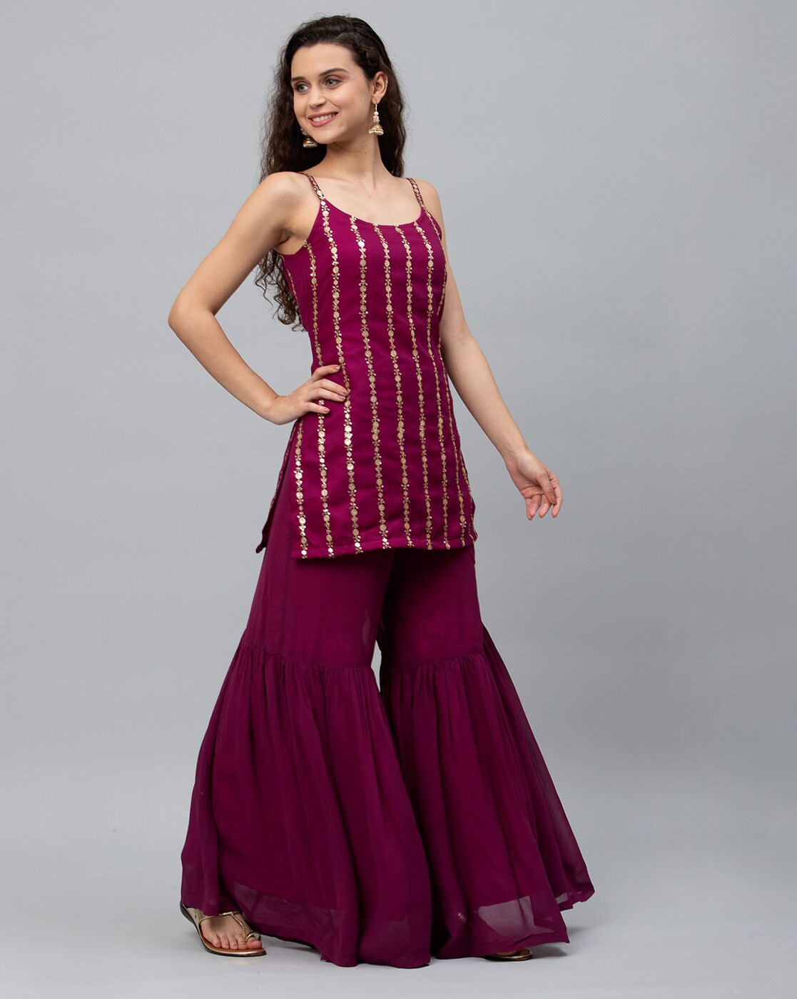 sharara dress on ajio