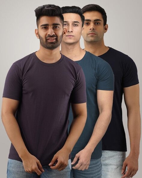 Cloak & Decker by Monte Carlo Men Printed Multicolor T-Shirt (Pack of 3) |  Multicolor | 191999