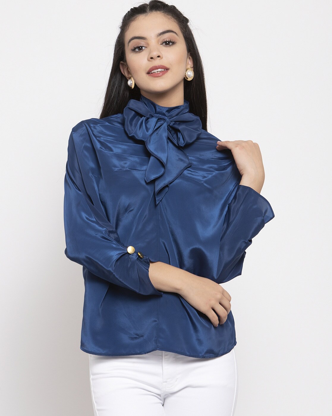 Buy Blue Tops for Women by Kassually Online