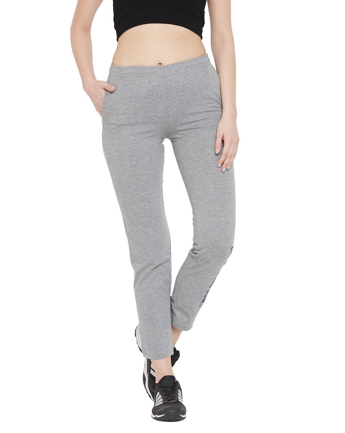 Buy Grey Track Pants for Women by NEVA 