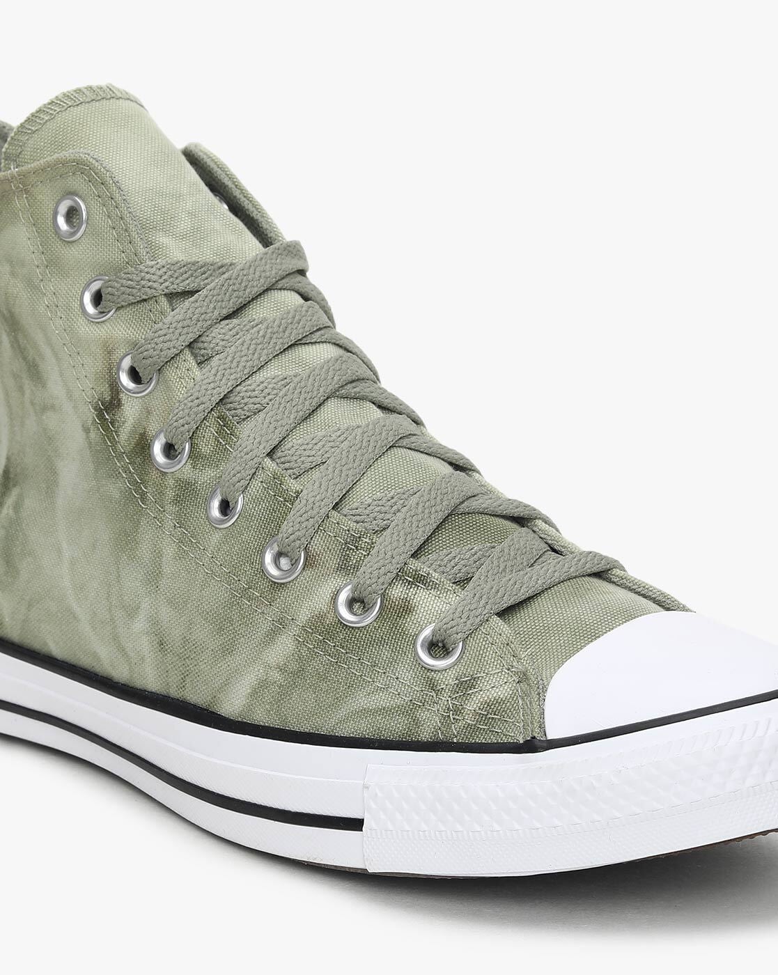 Olive converse hotsell high tops