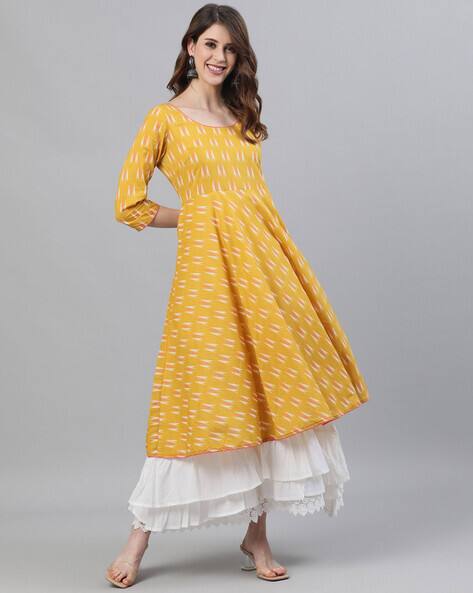 Buy Yellow Dresses for Women by MYSHKA 