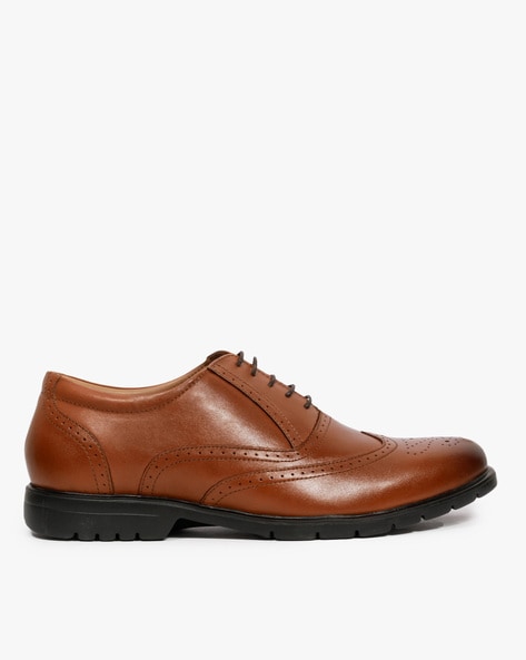 SCHUMANN PREMIUM Lace-Up Formal Oxford Shoes with Broguing - www ...