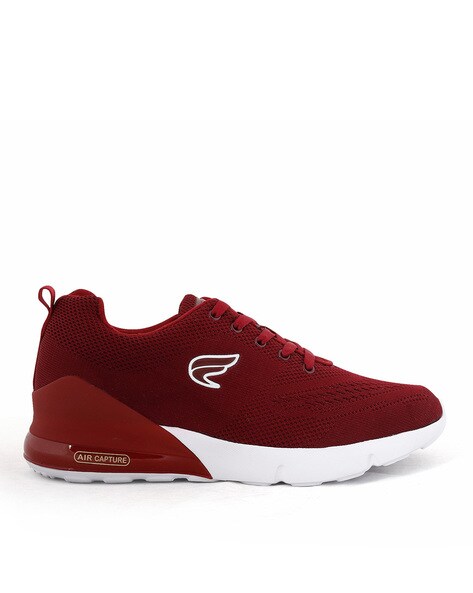 champs shoes red