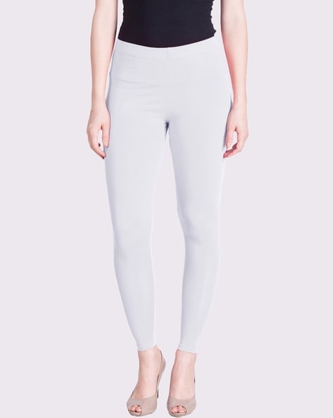 off white ankle length leggings