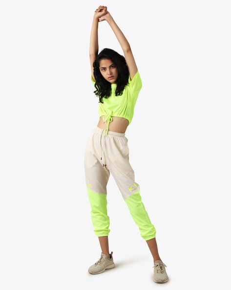 Buy Green Track Pants for Women by KICA Online