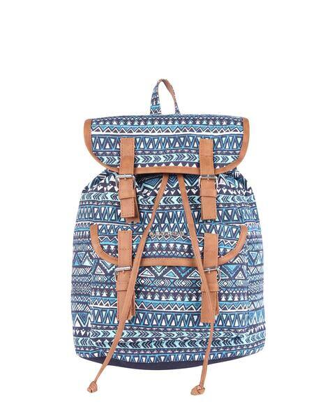aztec print backpack