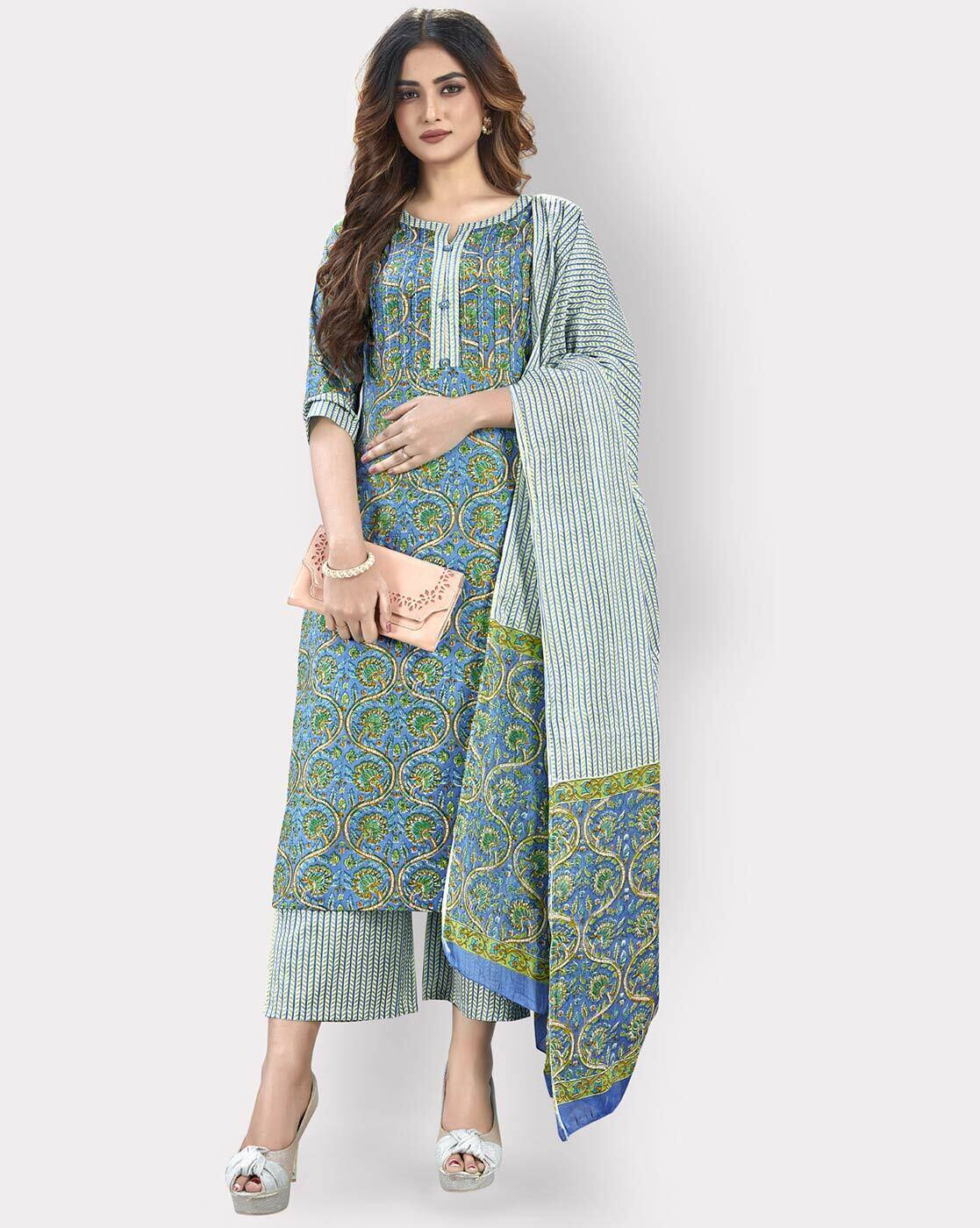 Buy Blue Kurta Suit Sets for Women by 