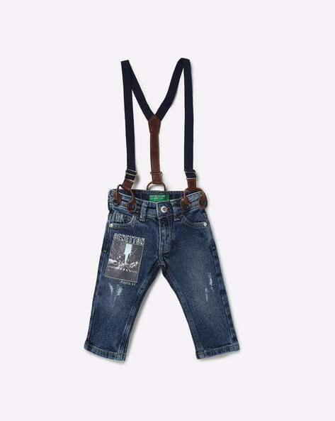 Buy Navy Blue Jeans for Boys by UNITED COLORS OF BENETTON Online | Ajio.com