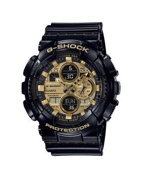 casio black waterproof watch