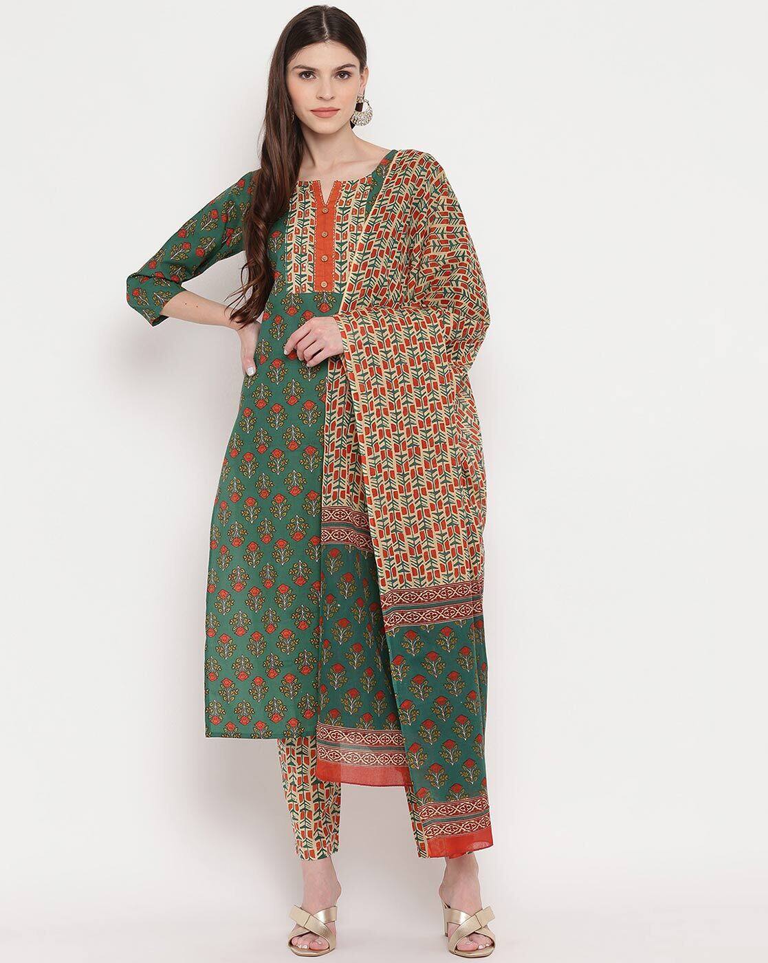 Buy Green Kurta Suit Sets for Women by 
