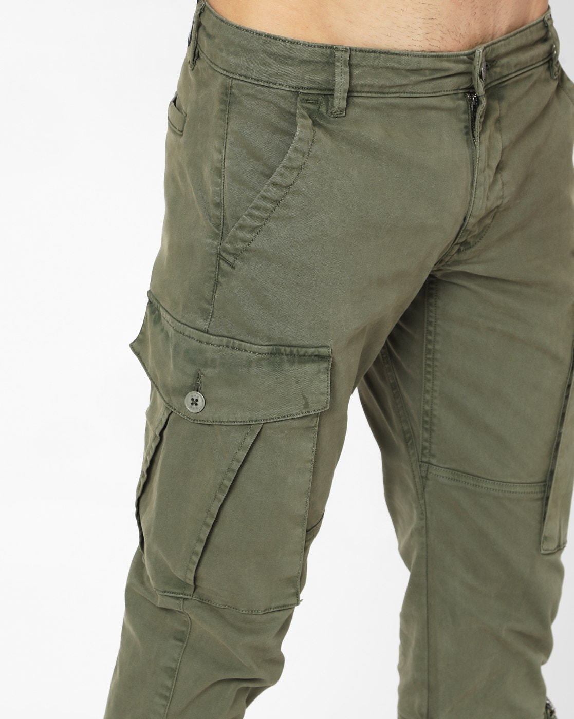 FABVIO PLUS Stylish Cargo Pants for Men NSLaycraCargoBlackM   Amazonin Clothing  Accessories