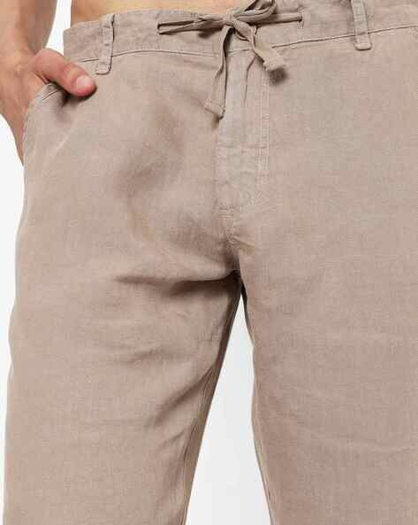 Buy Beige Trousers & Pants for Men by GAS Online