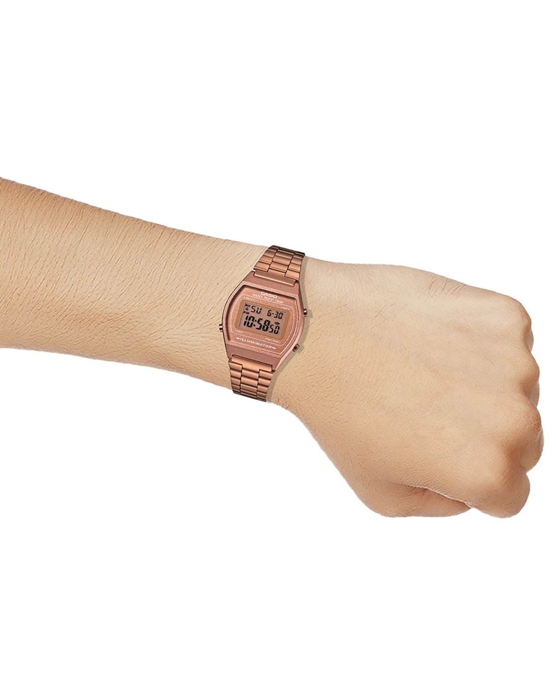 Casio b640wc clearance rose gold