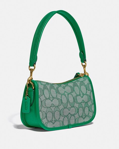 Coach, Green Leather Bag - clothing & accessories - by owner - apparel sale  - craigslist