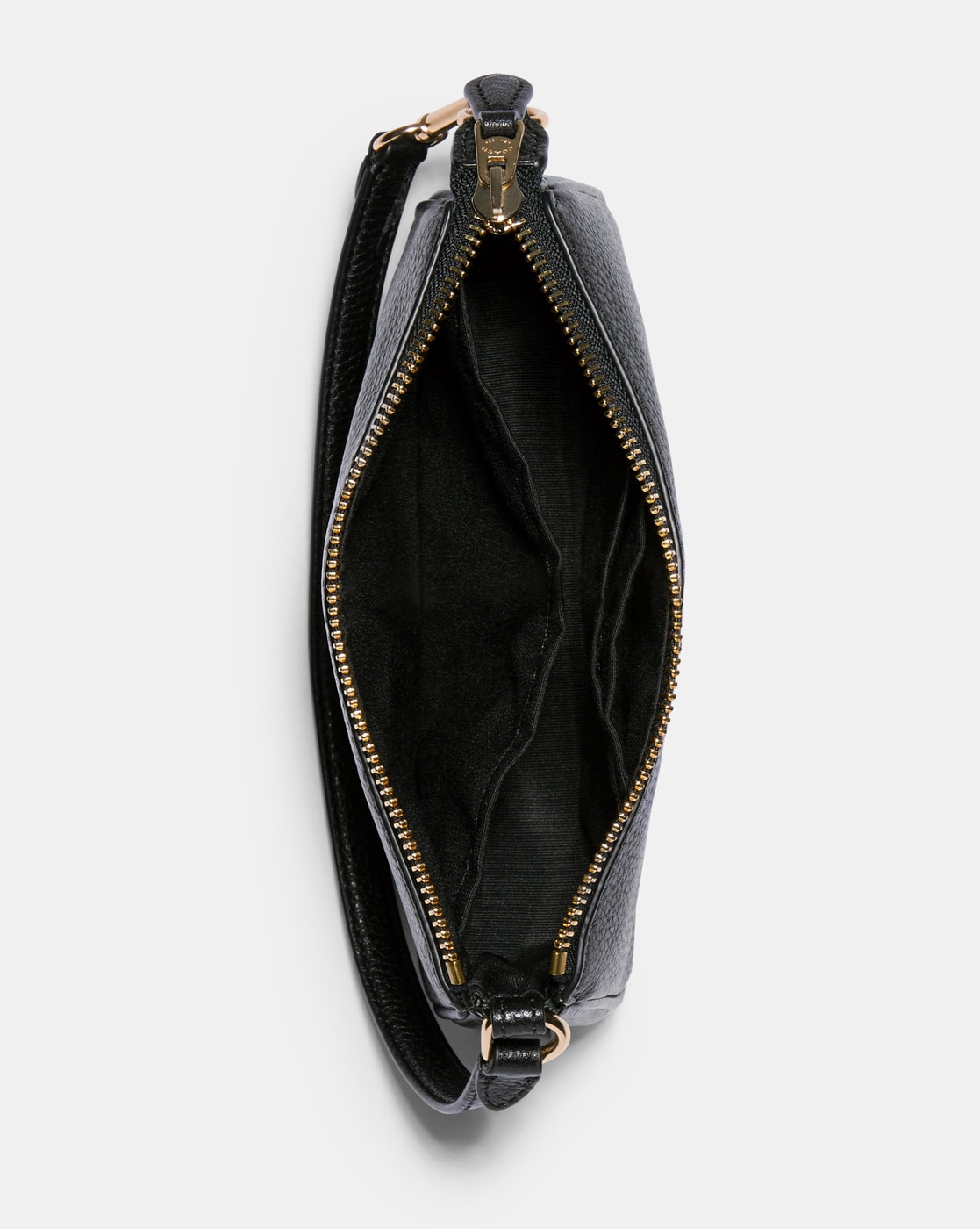 Lacquer Rivets Nolita Wristlet 19 In Pebble Leather