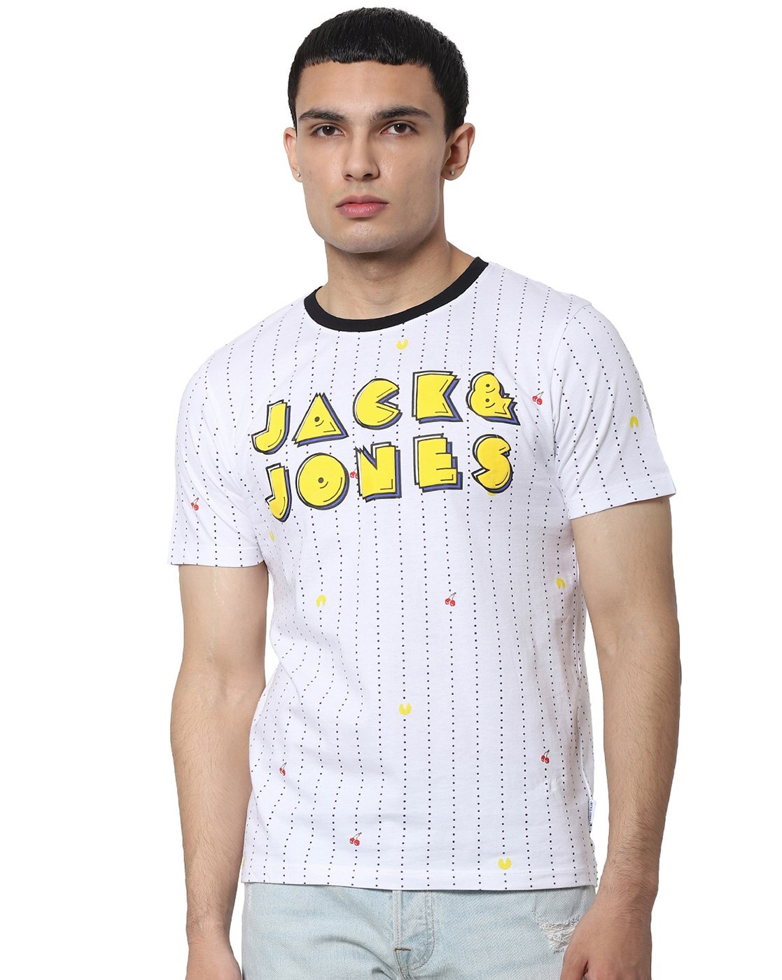 Reporter politician Serena Buy White Tshirts for Men by Jack & Jones Online | Ajio.com