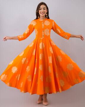 anarkali long kurta
