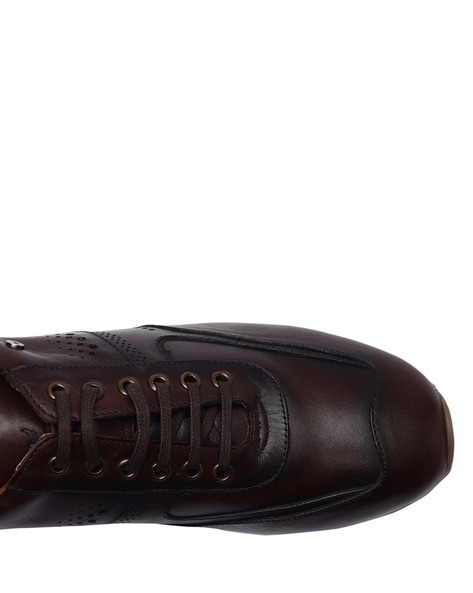 Brown elevator shoes Bruce + 7 cm, Conhpol - Polish production, Elevator  shoes, CH6287-04, Konopka Shoes