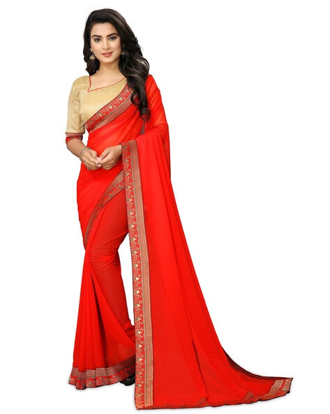 Plain Saree: Buy Plain Saree Online in India at low prices - Snapdeal