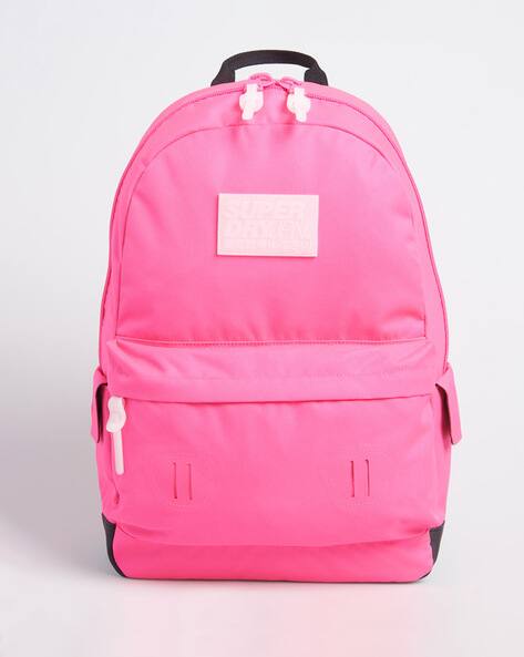 dark pink backpack