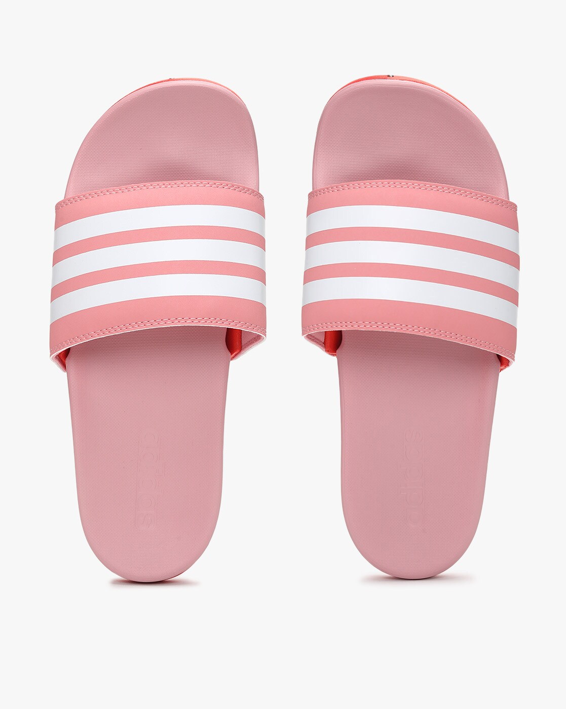 adidas slides peach