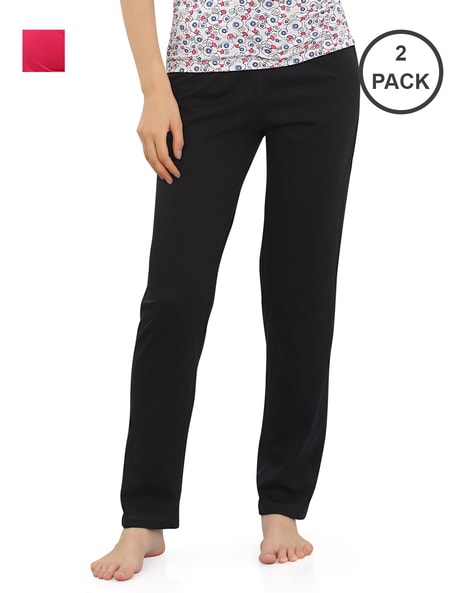 Buy Pink & Black Pyjamas & Shorts for Women by Zebu Online