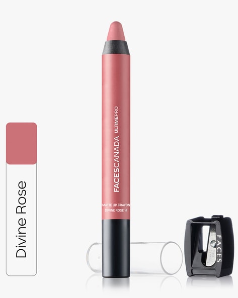 faces ultime pro matte lip crayon divine rose