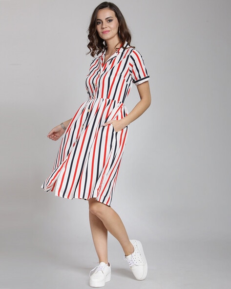 Buy Maroon Dresses for Women by BUYNEWTREND Online | Ajio.com