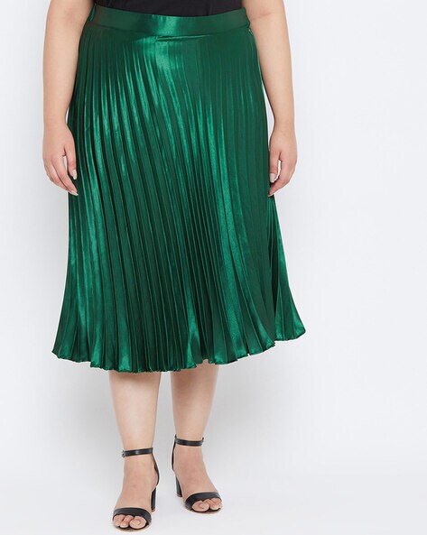 Buy Green Skirts for Women by Uptownie Lite Online Ajio