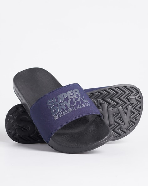 Ajio discount superdry slides