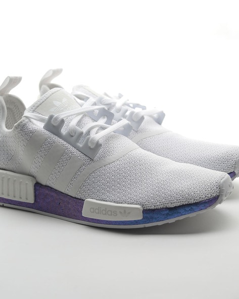 Adidas nmd clearance r1 off white/purple