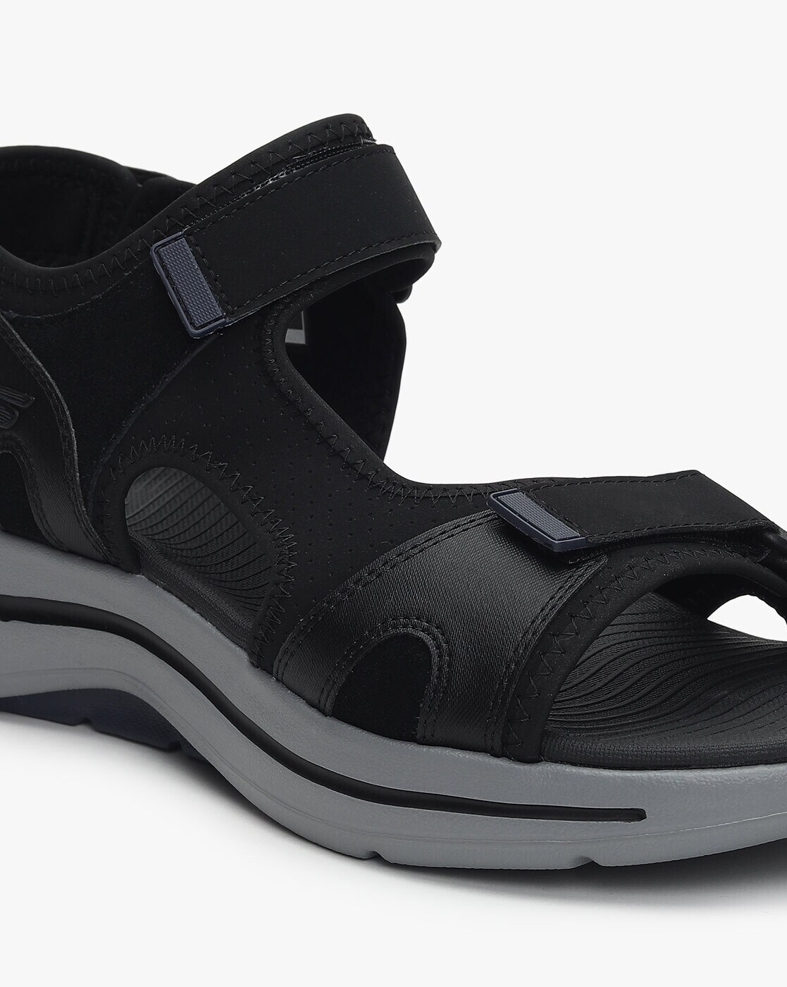 Skechers outdoor discount lifestyle sandals black