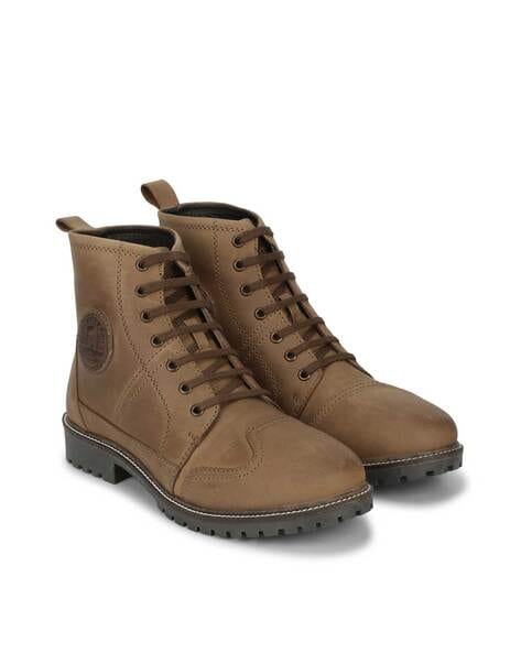 royal enfield tan boots