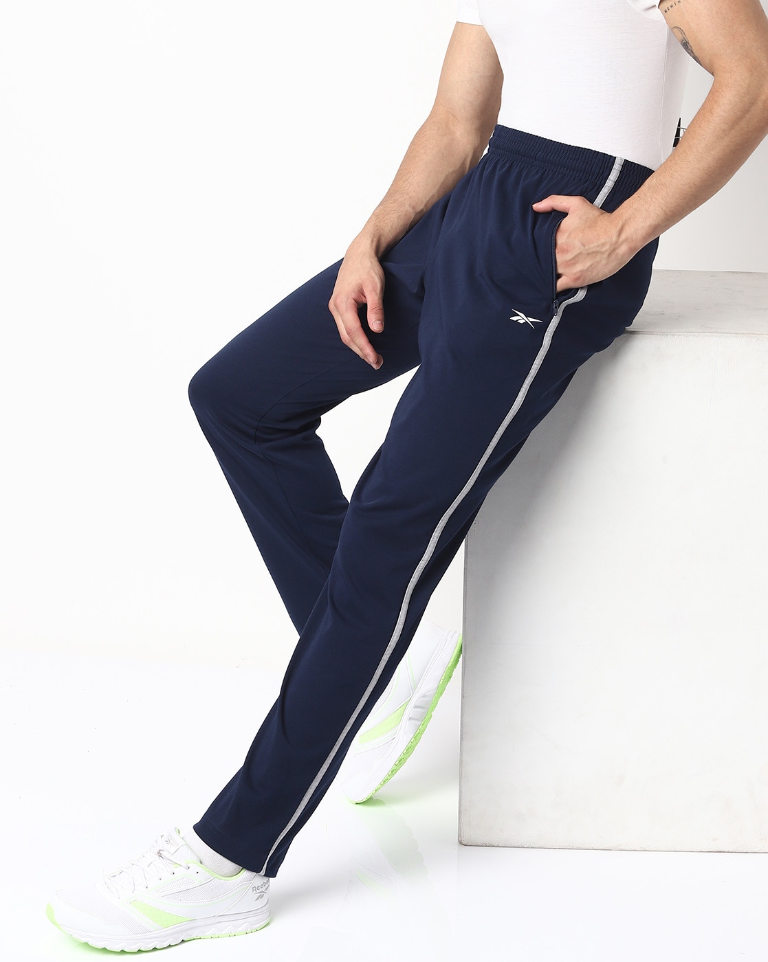 Cigarette trousers - Navy blue - Ladies | H&M IN
