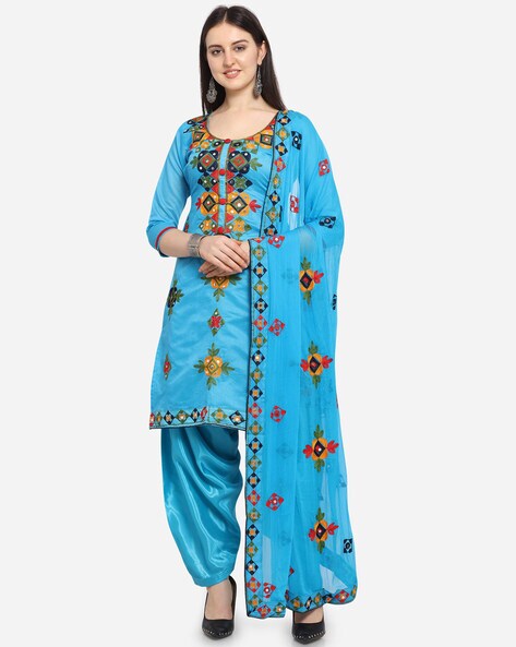 Indian Embroidered 3-Piece Price in India